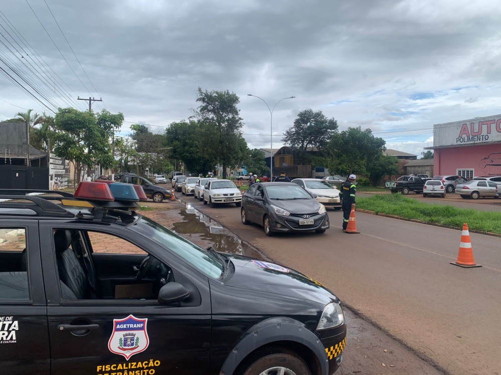 Agetran realiza Operação Trânsito Seguro em Ponta Porã