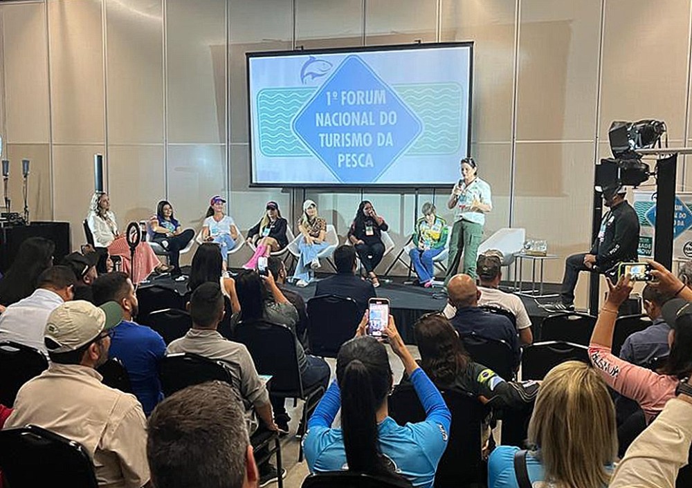 Sustentabilidade da pesca esportiva em Corumbá é destaque em feira de pesca