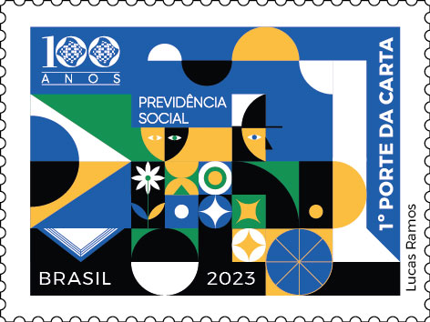 Correios lança emissão postal comemorativa de 100 anos da Previdência