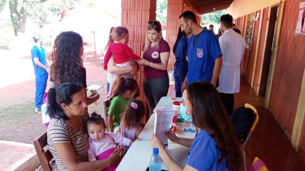 UCP realizou mais uma ação social e de saúde na fronteira