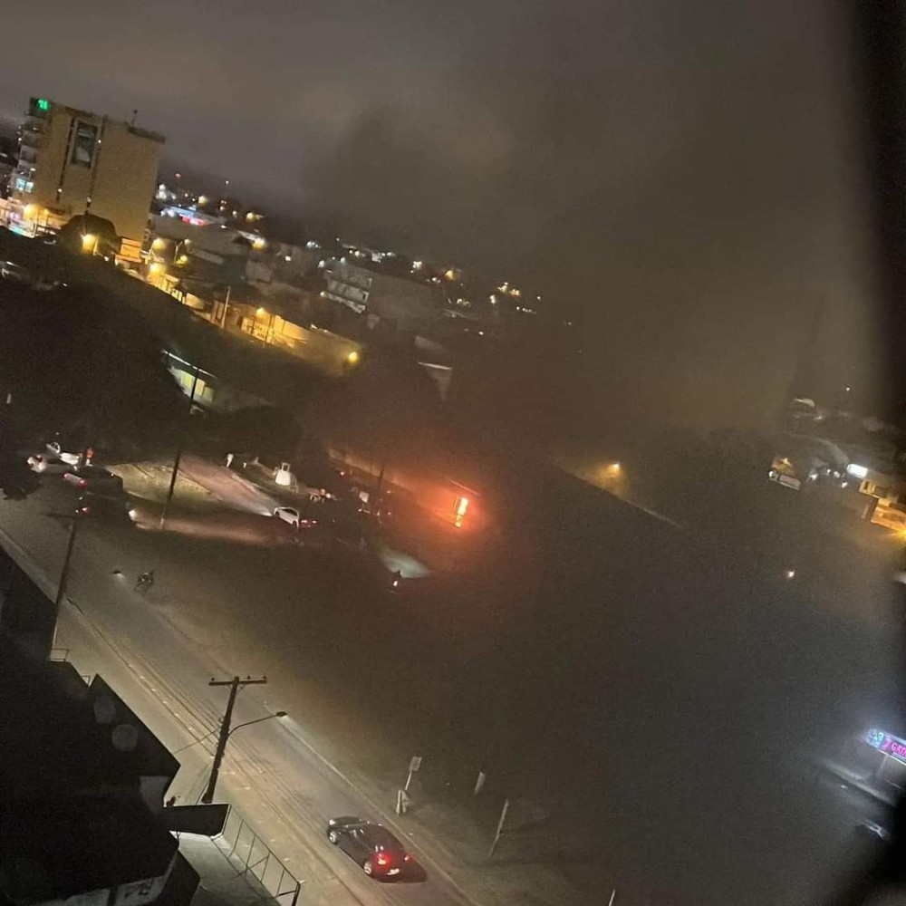 Incêndio na Linha Internacional foi controlado pelos bombeiros