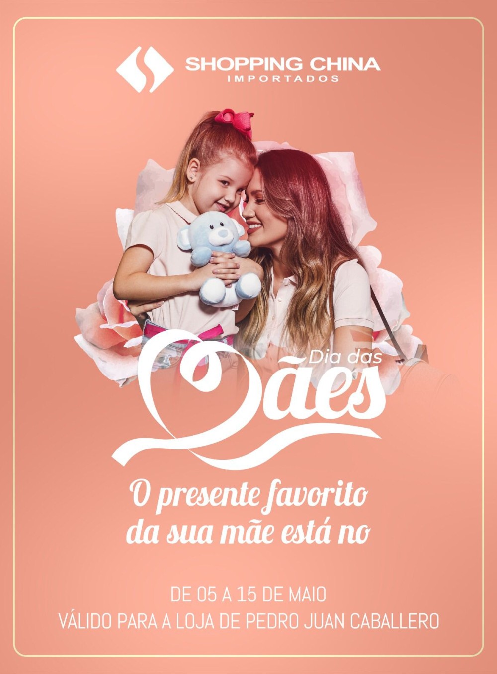 O presente favorito da sua mãe está no Shopping China