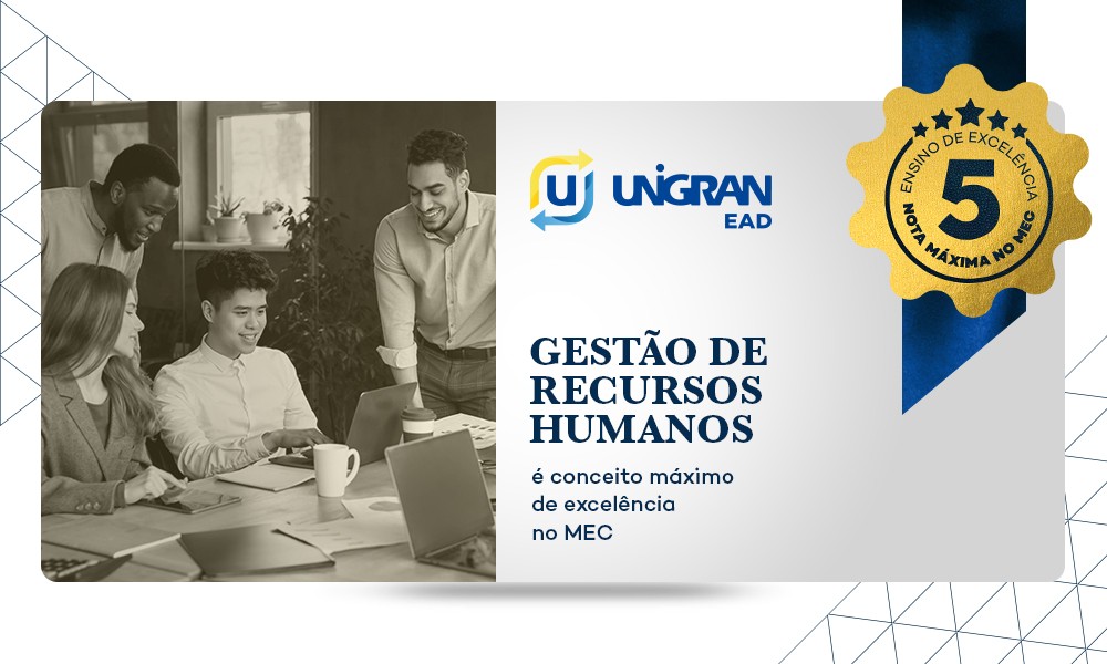 Recursos Humanos da Unigran EAD recebe nota máxima do MEC