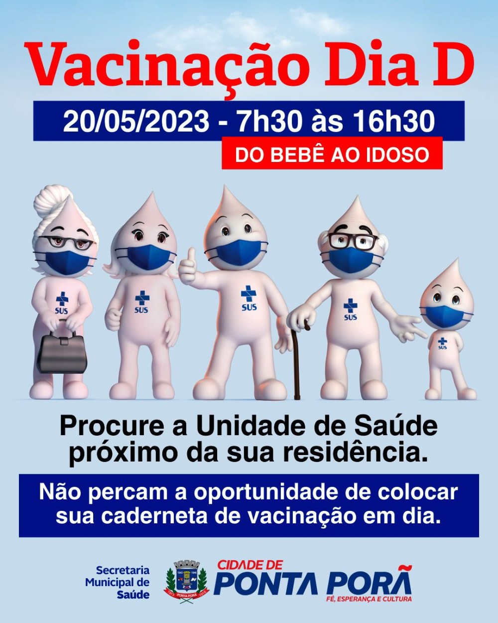 Vacina Influenza está liberada para todas as idades em Ponta Porã