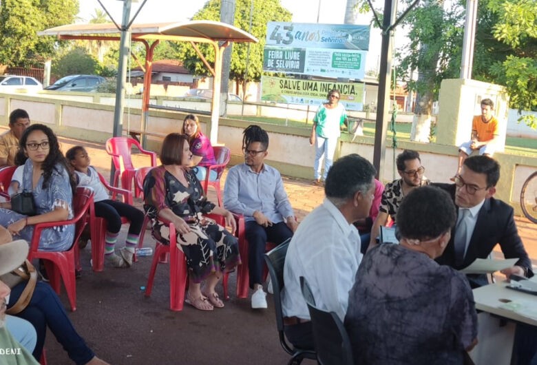 Carreta leva justiça para mais perto dos cidadãos de Selvíria