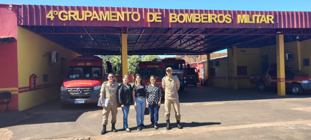 Comerciante de Pedro Juan agradece Corpo de Bombeiros de Ponta Porã