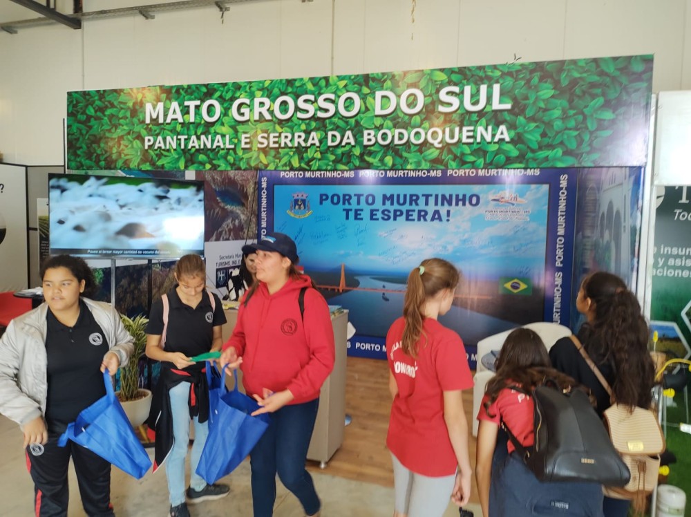Destinos da Rota Pantanal Bonito fazem sucesso em exposição no Chaco do Paraguai