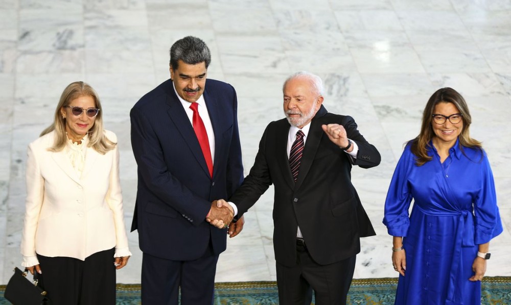 Lula recebe o ditador Nicolás Maduro nesta segunda-feira