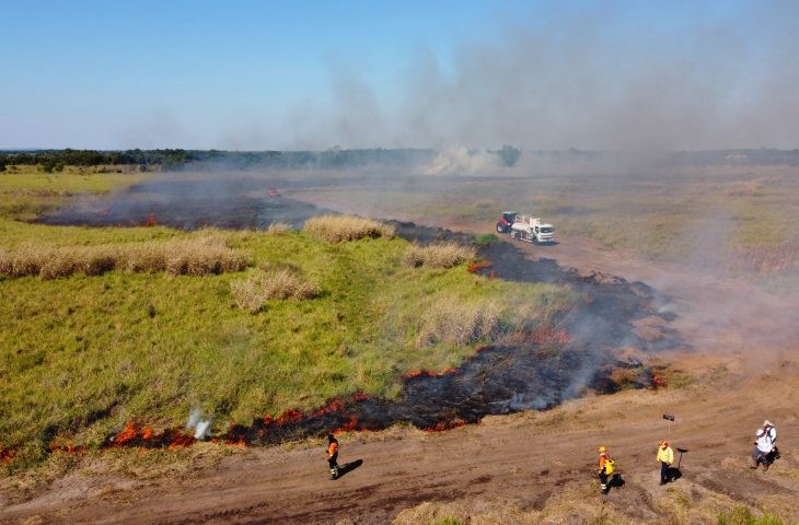 Ação integrada e treinamento contribuem para prevenção de incêndios