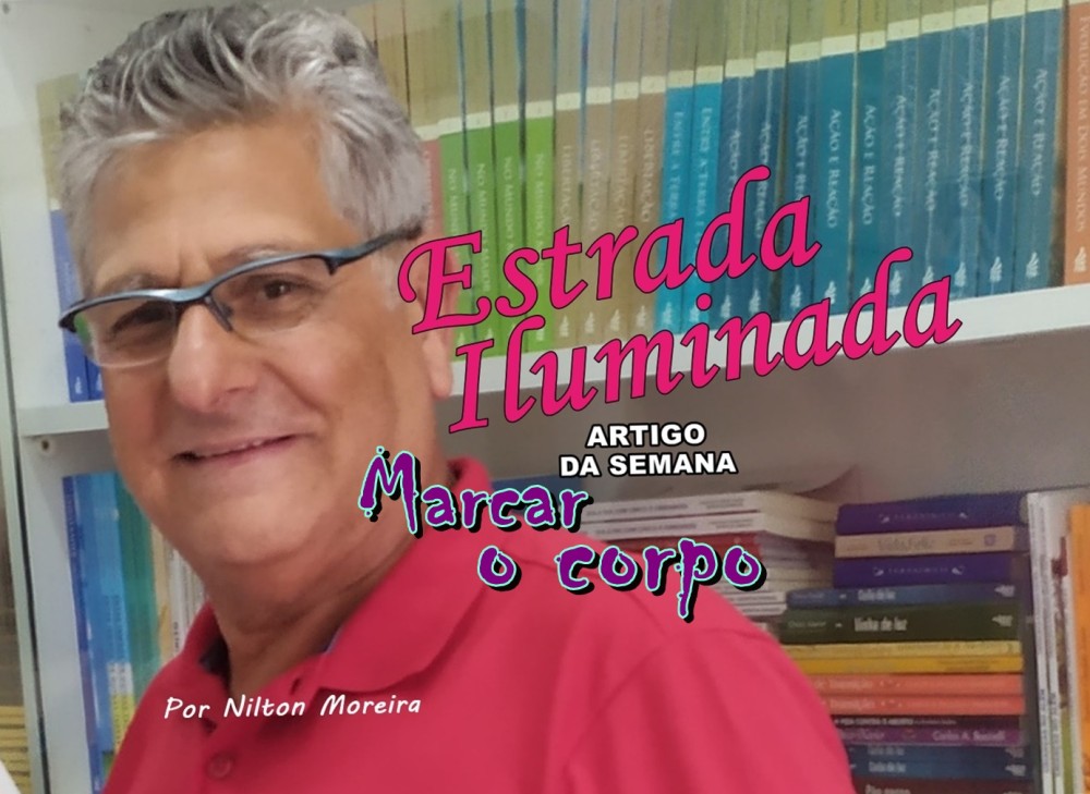 Estrada Iluminada. Marcar o corpo