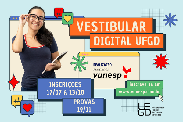 UFGD faz, pela primeira vez, Vestibular Digital com 354 vagas