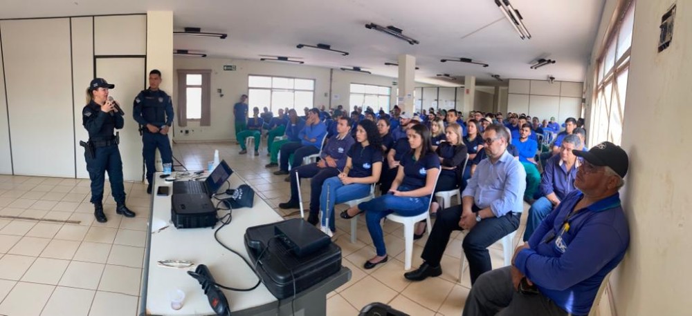 PROMUSE realiza palestra referente a violência domestica em Ponta Porã