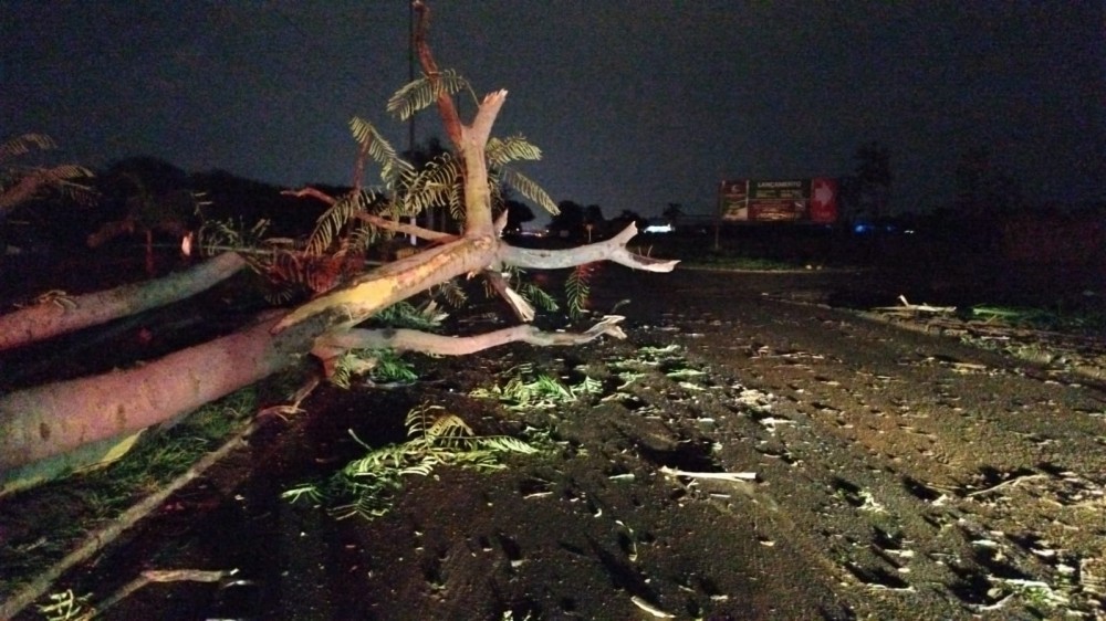 Chuva que deixou rastro de destruição em Dourados durou 10 minutos