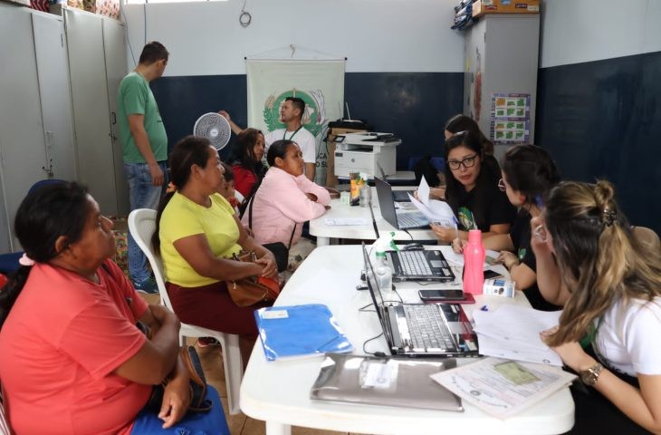 Em parceria com a Justiça Federal, Governo leva ação de cidadania para aldeias de Aquidauana