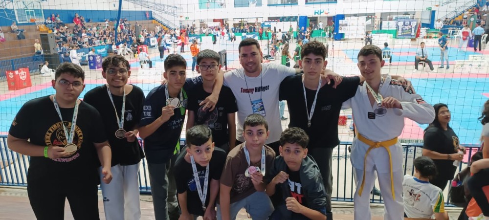 Atletas pontaporanenses participam do Brazil Open Taekwondo no Paraná