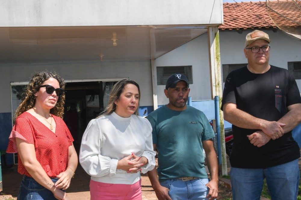 Lia Nogueira visita Coronel Sapucaia e entrega recursos para Saúde