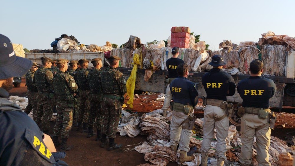 Carga de maconha que saiu de Ponta Porã é apreendida na BR 463
