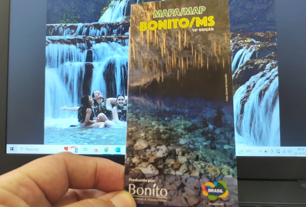 Bonito amplia serviços ao visitante com atualização do Mapa Turístico
