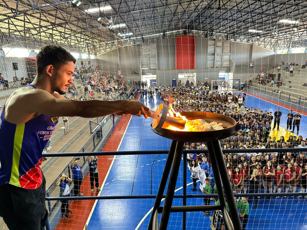 Jogos Escolares são abertos em Ponta Porã