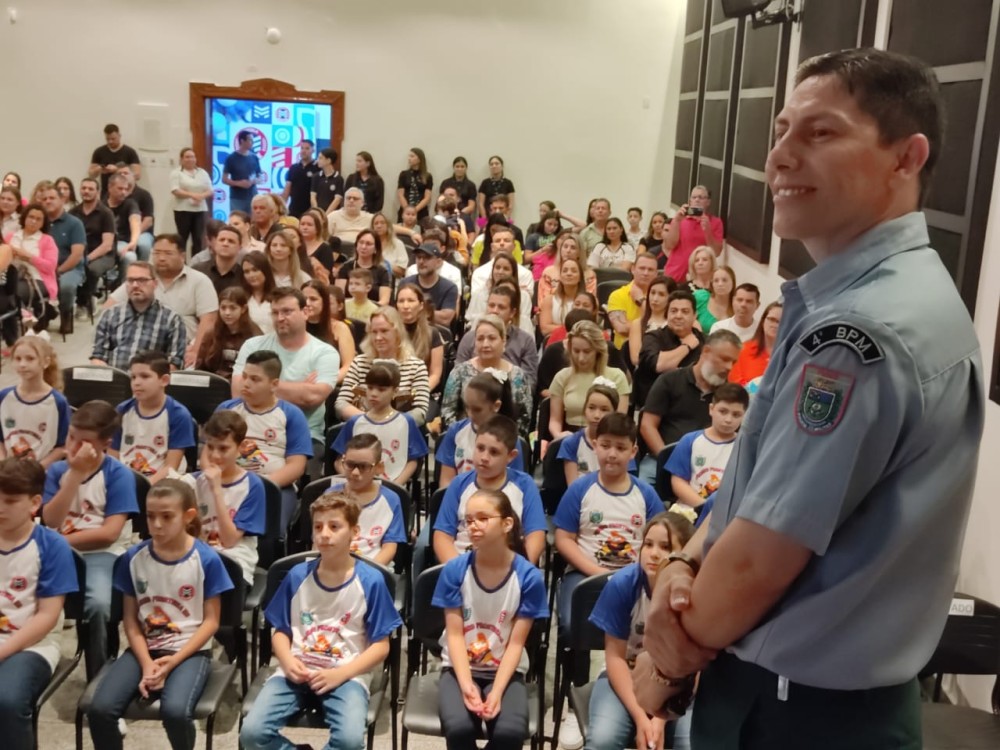 Polícia Militar e Escola MAPPE realizam formatura do PROERD em Ponta Porã