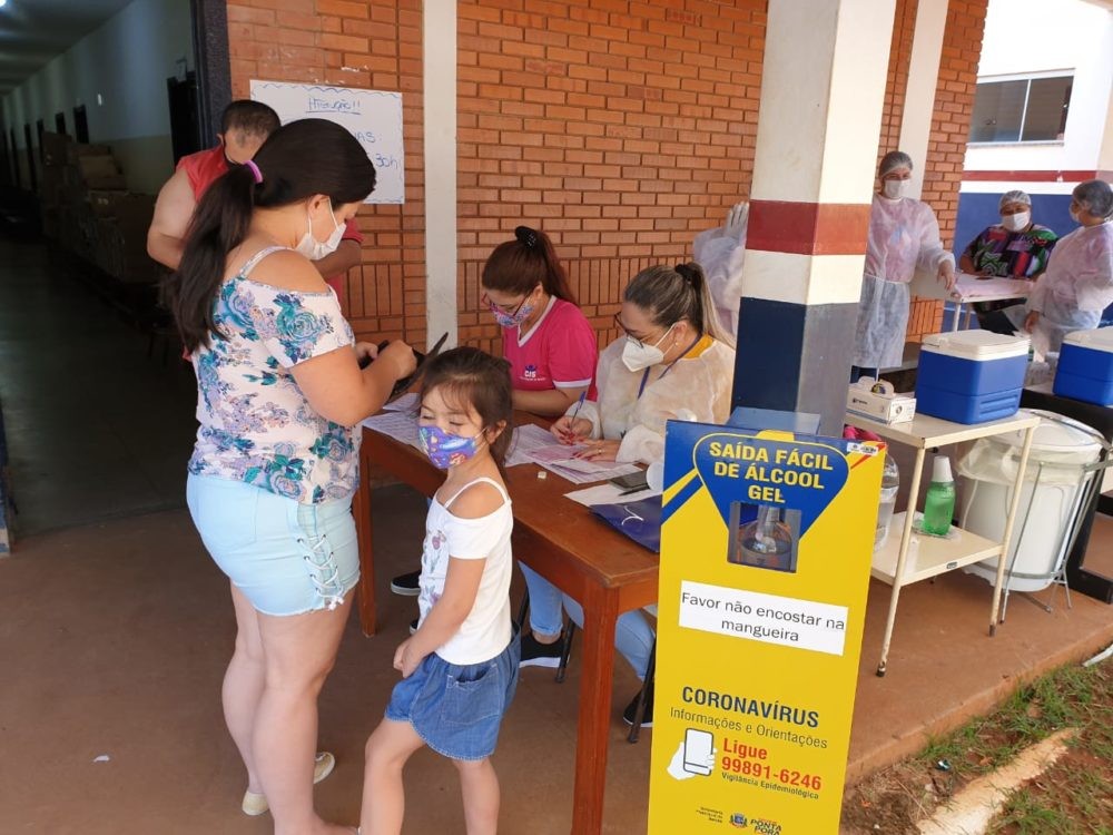Campanha de vacinação continua em Ponta Porã