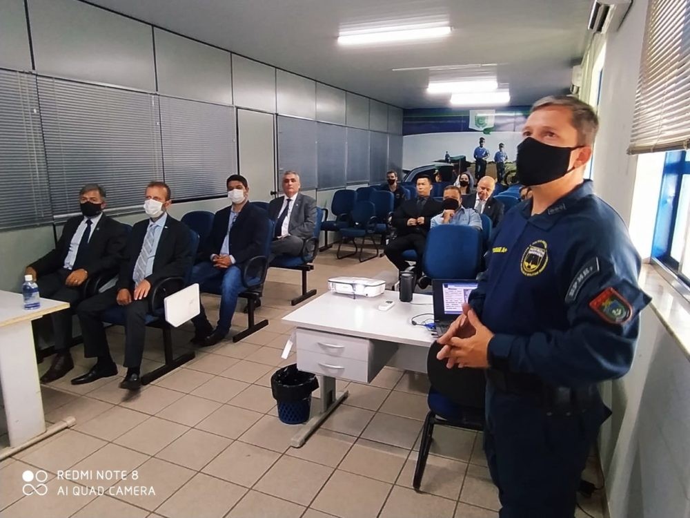 Secretário Nacional de Operações Integradas visita Polícia Militar Rodoviária