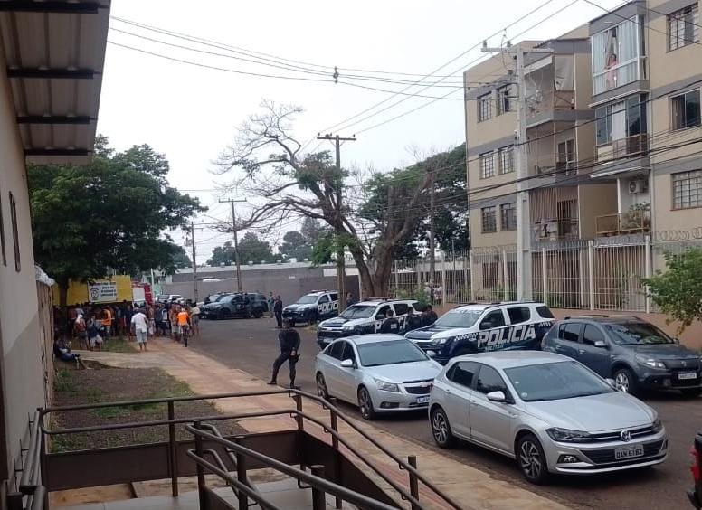 Casa do Albergado pega fogo em Campo Grande