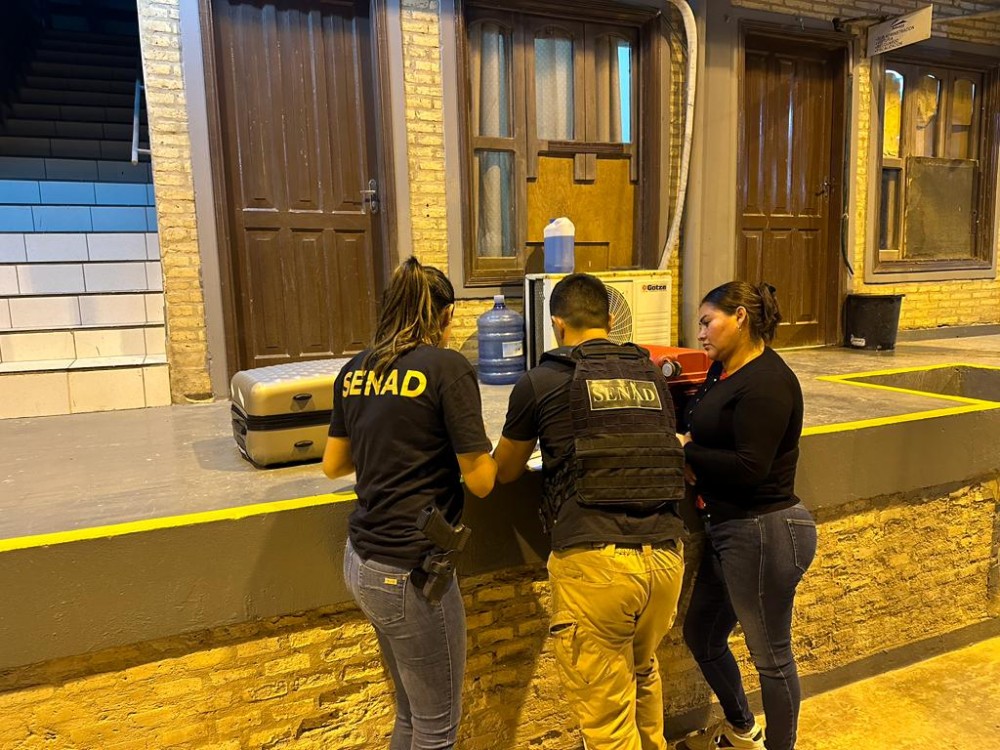 Chefe do narcotráfico peruano é presa pela Senad