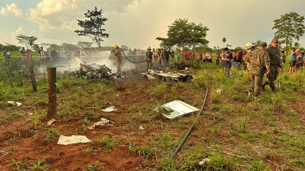 Acidente de avião mata deputado e mais três pessoas no Paraguai