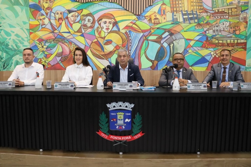 Câmara de Ponta Porã aprova orçamento de quase R$ 750 milhões para 2024