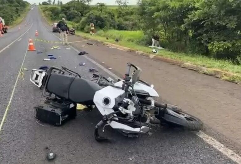 Pneus de moto estoura e mata motociclista na BR 163