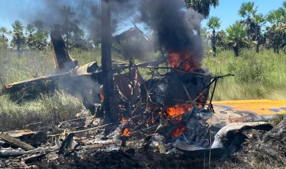 Queda de avião deixa piloto ferido no Paraguai