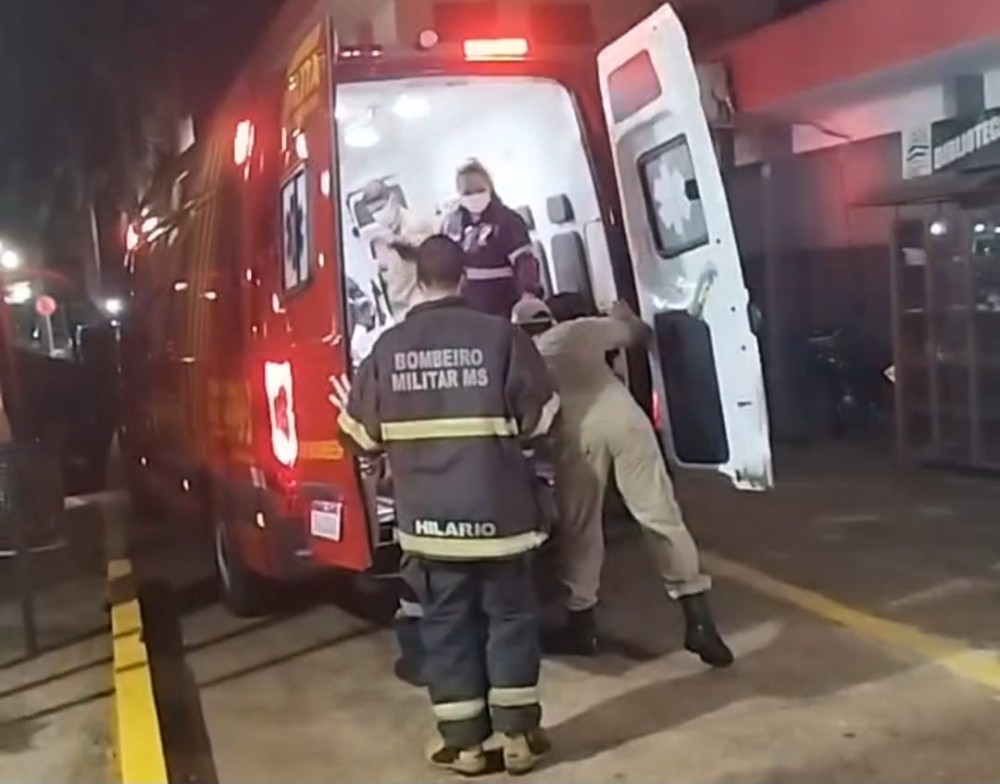 Incêndio deixa homem em estado grave em Dourados