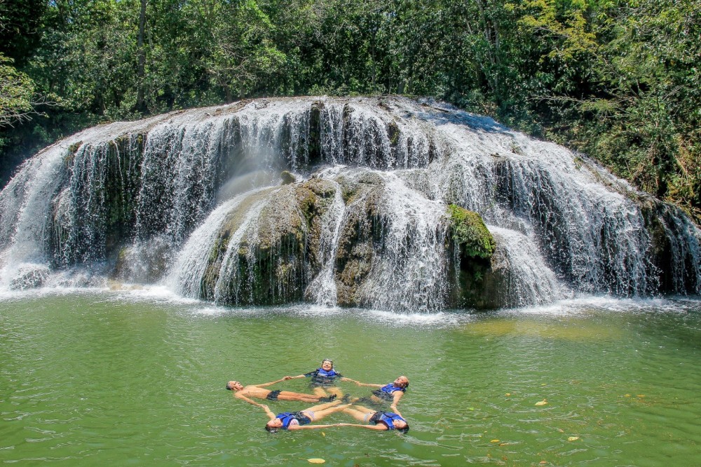 Circuito das cachoeiras, uma das maravilhas de Bonito e Serra da Bodoquena