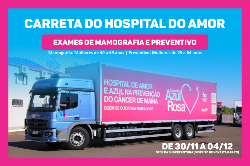 Distrito de Nova Itamarati recebe 'Carreta do Amor'