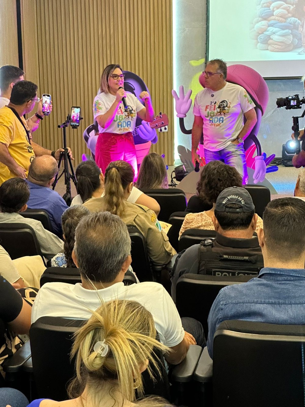 Prefeito e primeira-dama lançam campanha do Agasalho 2024 e 2ª Feijoada Solidária