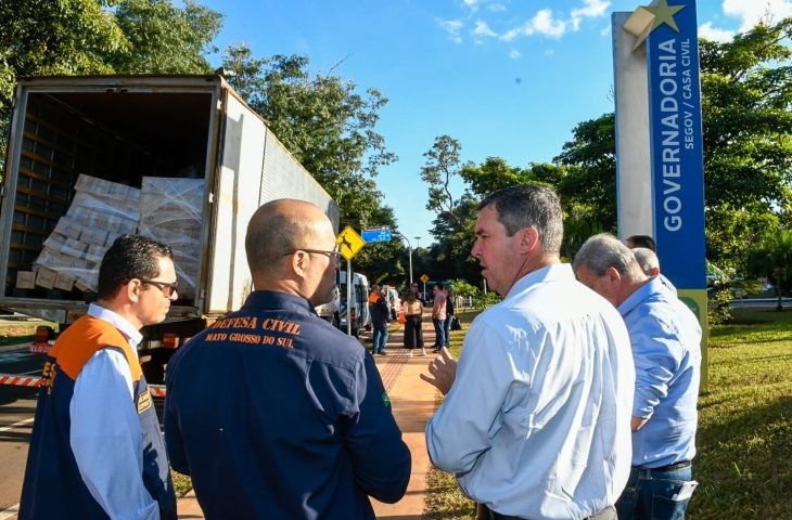 Estado envia água e mais equipes de resgate para apoio ao Rio Grande do Sul
