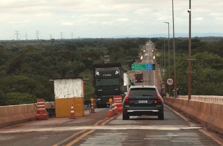 Terceira concretagem da ponte sobre o rio Paraguai será no fim de semana