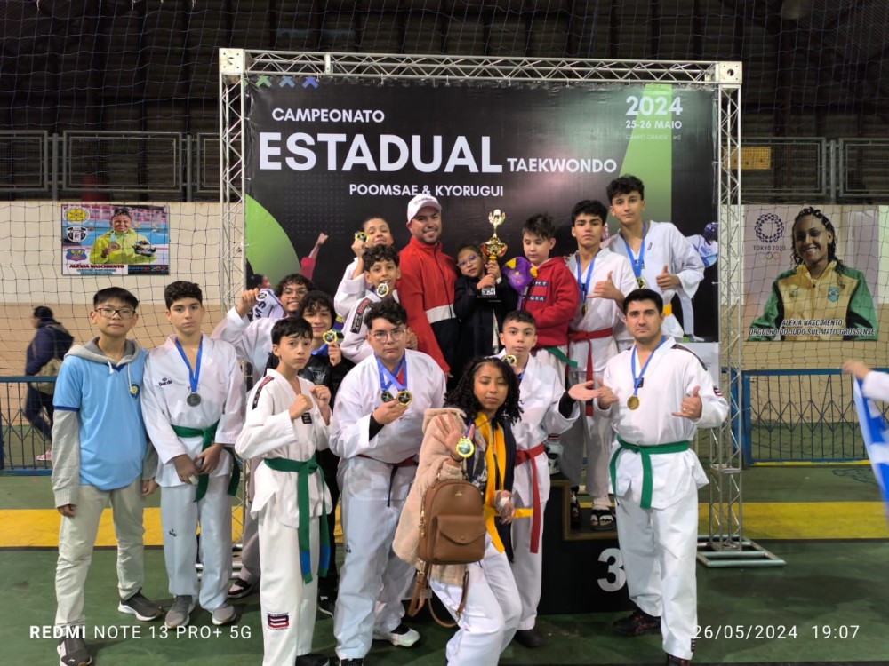 Taekwondo de Ponta Porã garante vagas no Campeonato Brasileiro