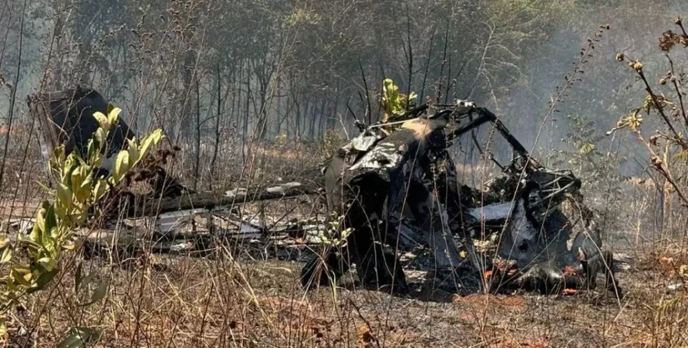 Aeronave que estava fazendo voo de experiência caiu em Costa Rica e deixou dois mortos
