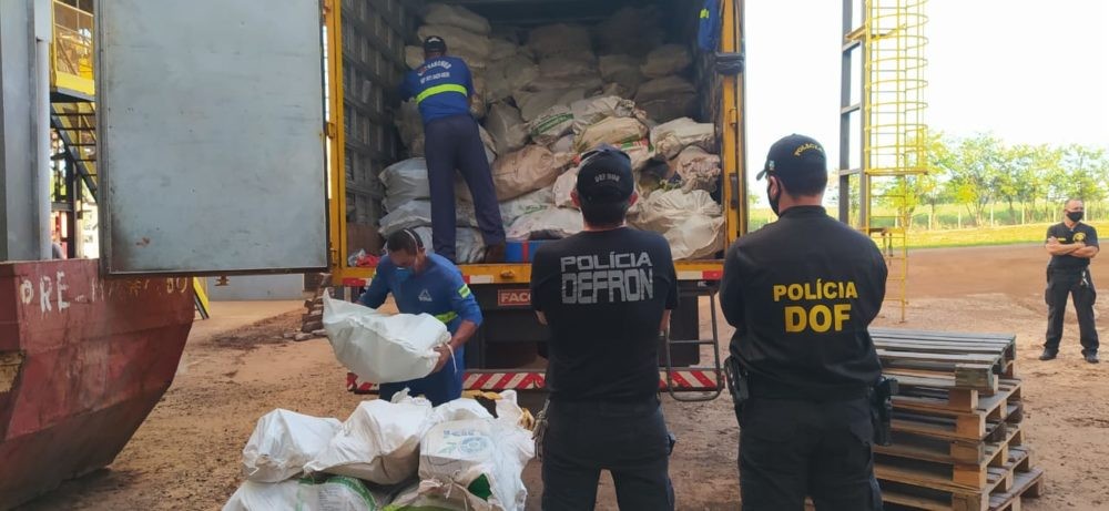 28 toneladas de drogas são queimadas hoje em Dourados