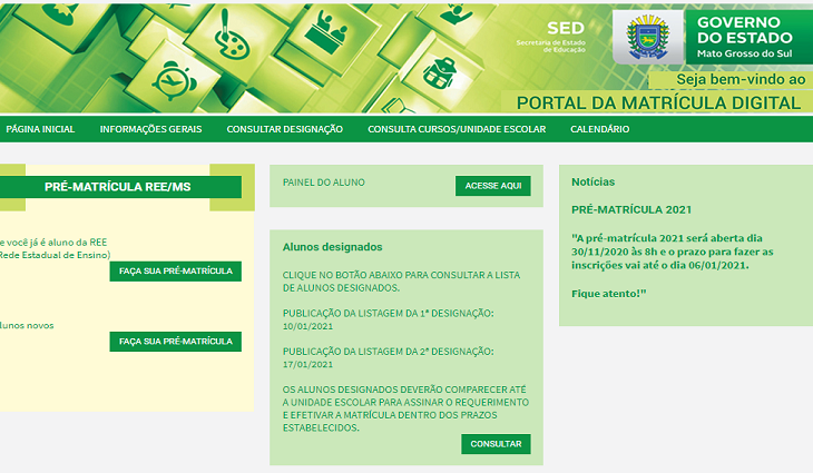Matrícula Digital: Período de Atualização Cadastral da REE encerra dia 18