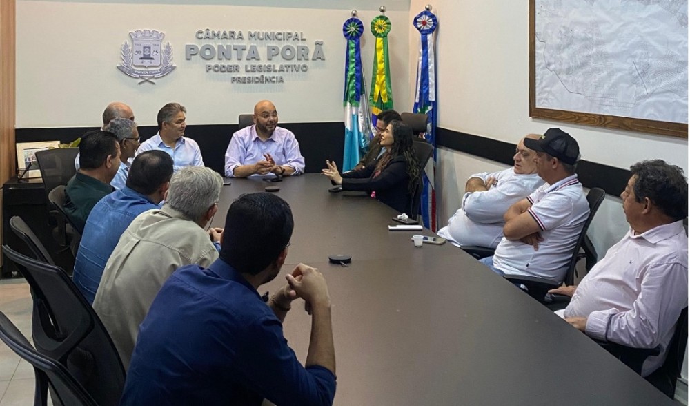 Imprensa participa de café da manhã na Câmara Municipal de Ponta Porã