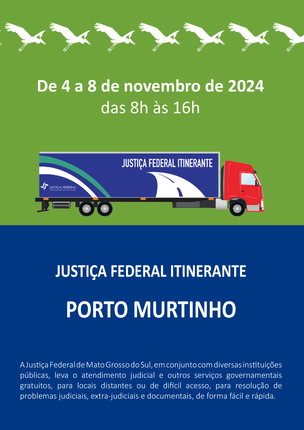 Justiça Federal leva atendimentos para Porto Murtinho e aldeias indígenas de Bonito