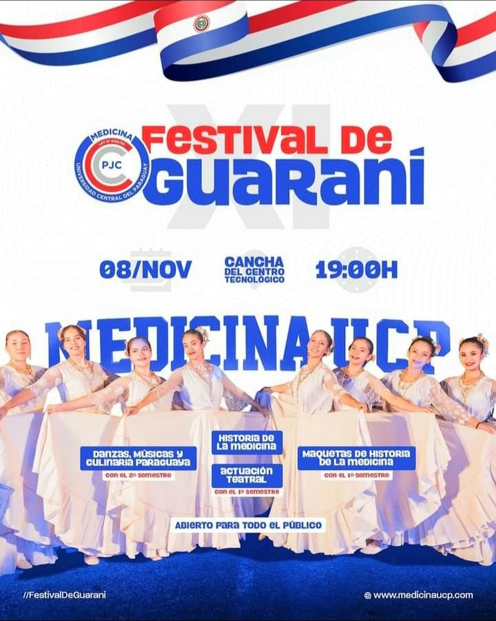 UCP de Pedro Juan sediará Festival Guarani nesta sexta-feira, 08