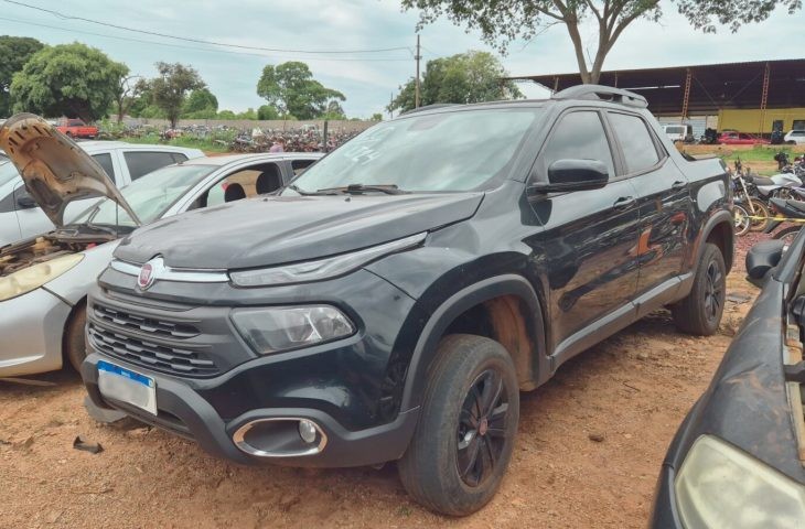 Novo leilão do Detran-MS tem Fiat Toro 2021 com lance inicial de 24 mil