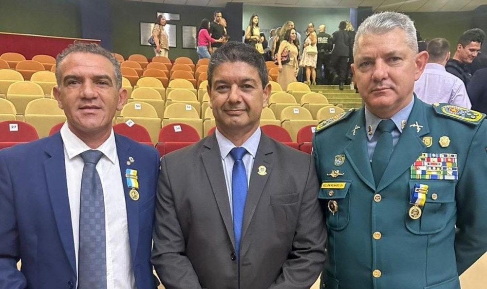 Vanderlei Avelino é homenageado com a Medalha Patrono Penitenciário “Senador Ramez Tebet”