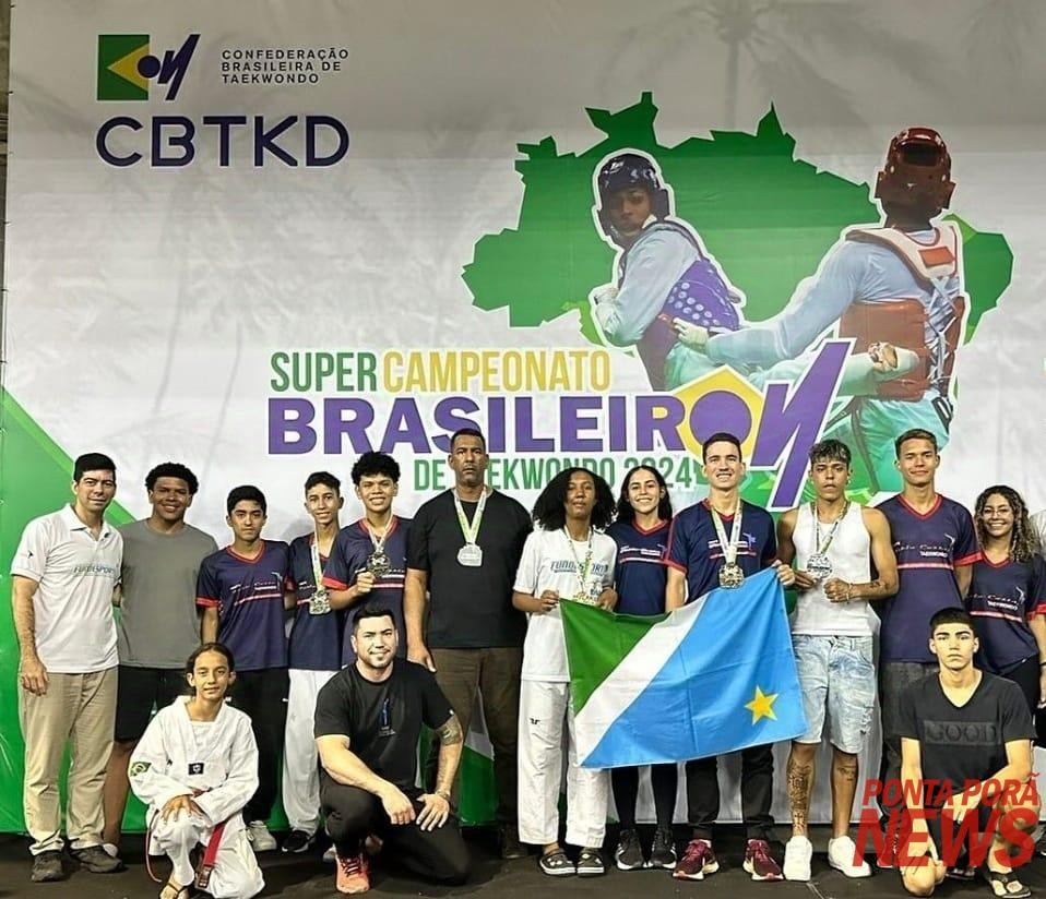 Taekwondo de Ponta Porã disputou a Copa do Brasil