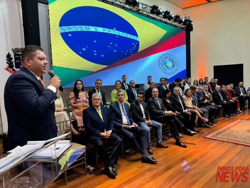 Jubileu de Prata do Parlim marcado pelos laços de amizade entre brasileiros e paraguaios
