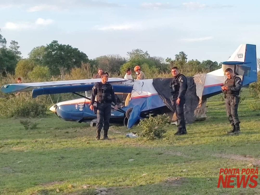 DRACCO investiga pouso forçado de avião na fronteira